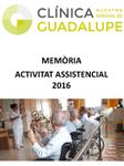 Memoria Asistencial 2016
